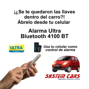 Alarma Bluetooth para carro Ultra 4100 BT
