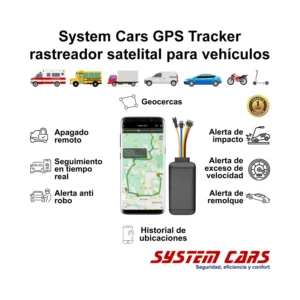 System Cars GPS Tracker, rastreador satelital de vehículos